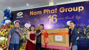 Trụ sở Nam Phát Group kỷ niệm 16 năm thành lập Tập Đoàn