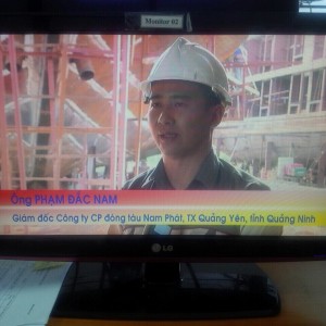Nhà máy đóng tàu Nam Phat Ship lên sóng Đài truyền hình Quảng Ninh