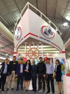 Nam Phát Group trình diễn sản phẩm ấn tượng tại hội chợ VietBuild 2018