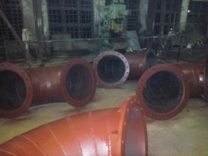 Nhà máy đóng tàu sản phẩm ống sùng, co cút bằng thép